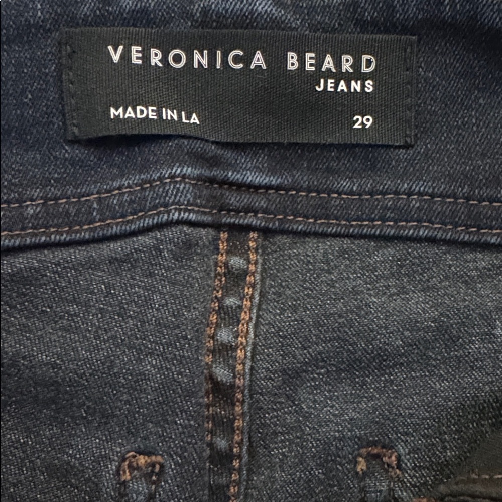 Veronica Beard Beverly High Rise Skinny Flare - Picture 5 of 8